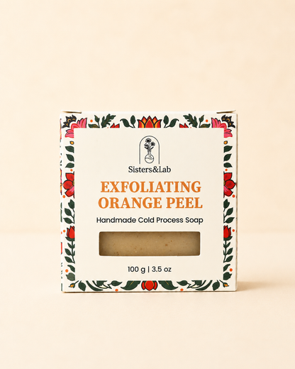 Exfoliating Orange Peel Soap