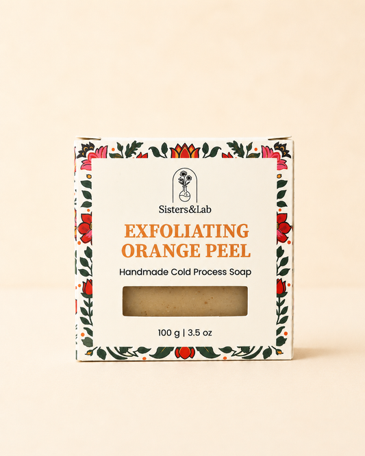 Exfoliating Orange Peel Soap