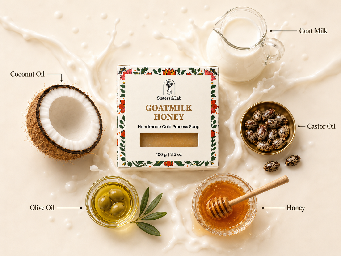 Goatmilk Honey Soap