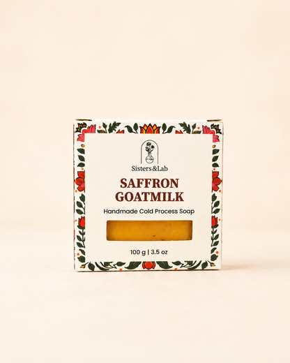 Saffron Goatmilk Soap