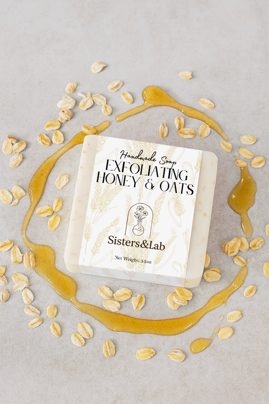 Exfoliating Honey & Oat Soap – Sisters & Lab