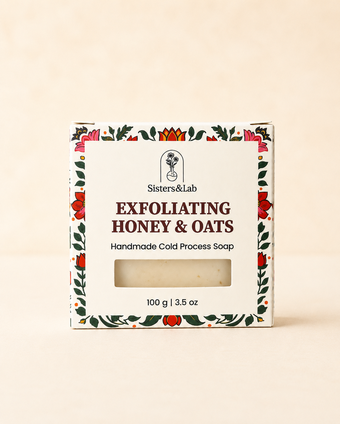 Exfoliating Honey & Oat Soap