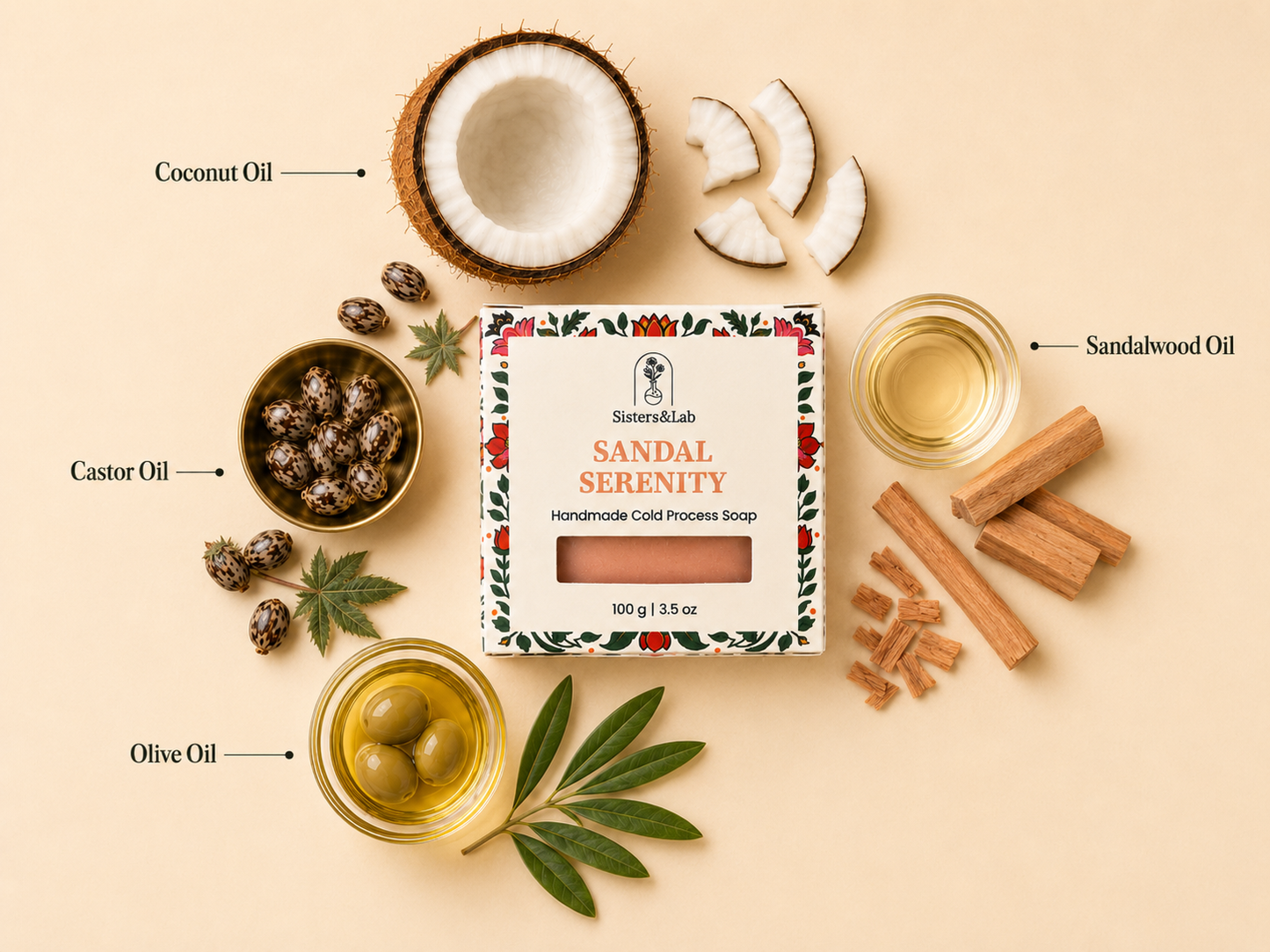 Sandal Serenity Soap