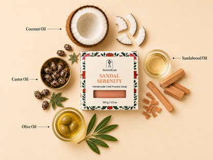 Sandal Serenity Soap